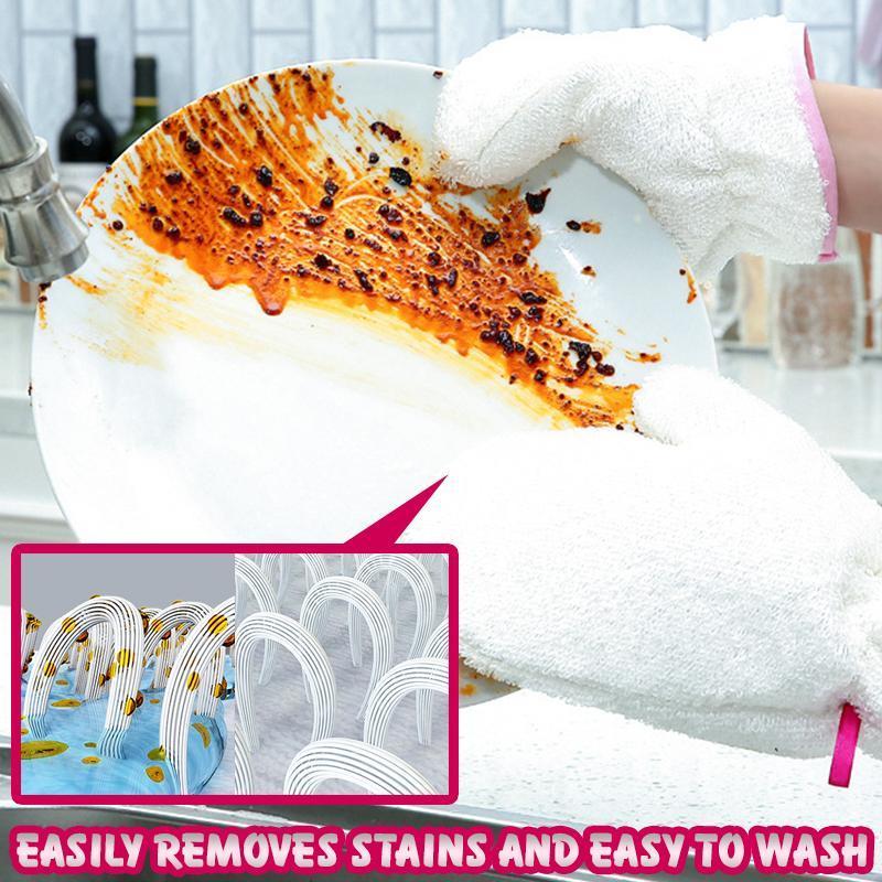 Velvet Dishwashing Gloves