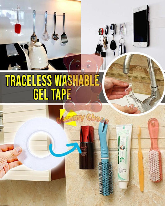 Traceless Washable Gel Tape