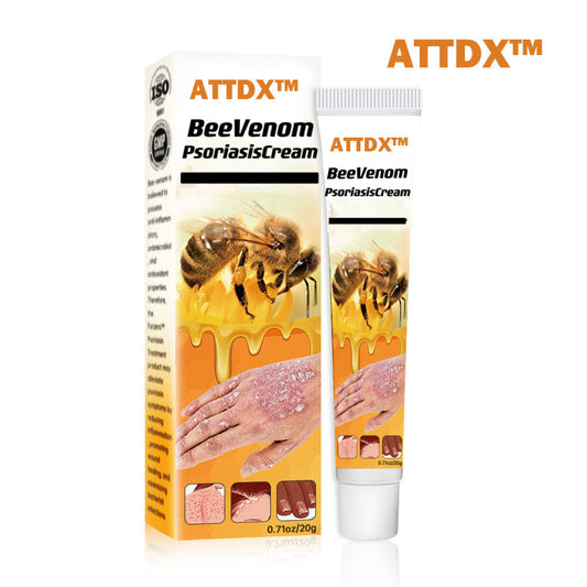 💥💛[✨Last Day Discount：70% OFF✨]ATTDX™ BeeVenom PsoriasisCream(👨‍⚕𝐀𝐀𝐃 𝐑𝐄𝐂𝐎𝐌𝐌𝐄𝐍𝐃𝐒👨‍⚕)