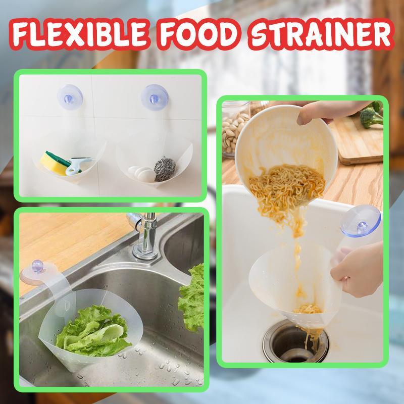 Flexible Food Strainer