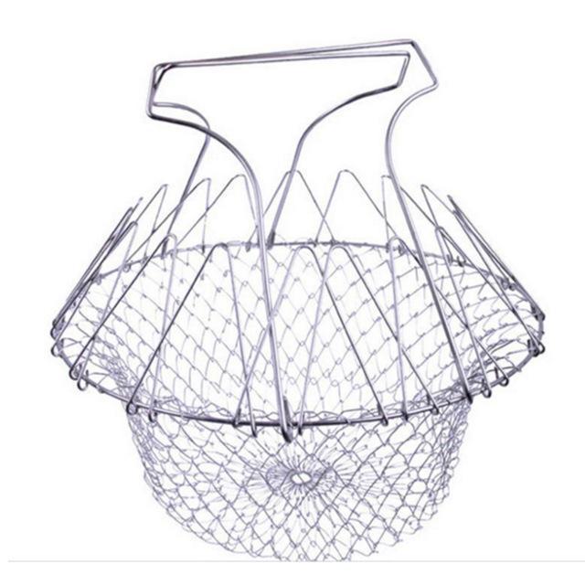 Easy Stainless Cooking Basket