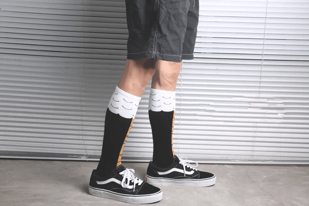 3D Cartoon Chicken Leg Socks