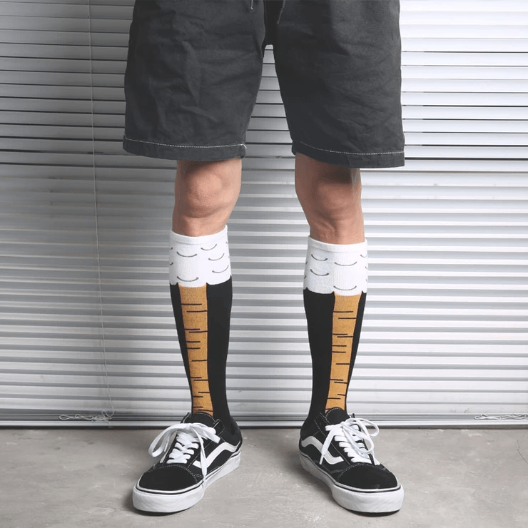 3D Cartoon Chicken Leg Socks