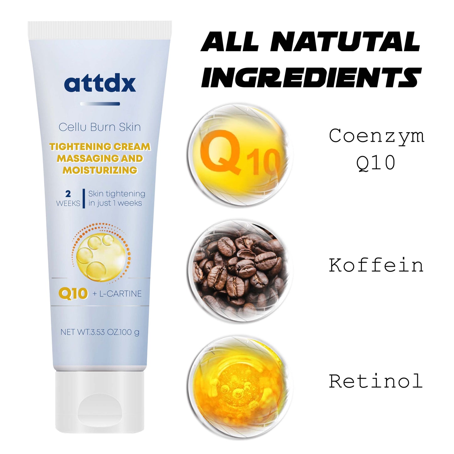 ATTDX CelluBurn SkinTightening Cream