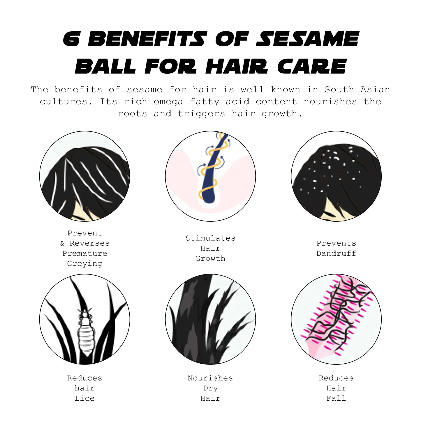 ATTDX Hair Follicle Renewal Black Sesame Ball