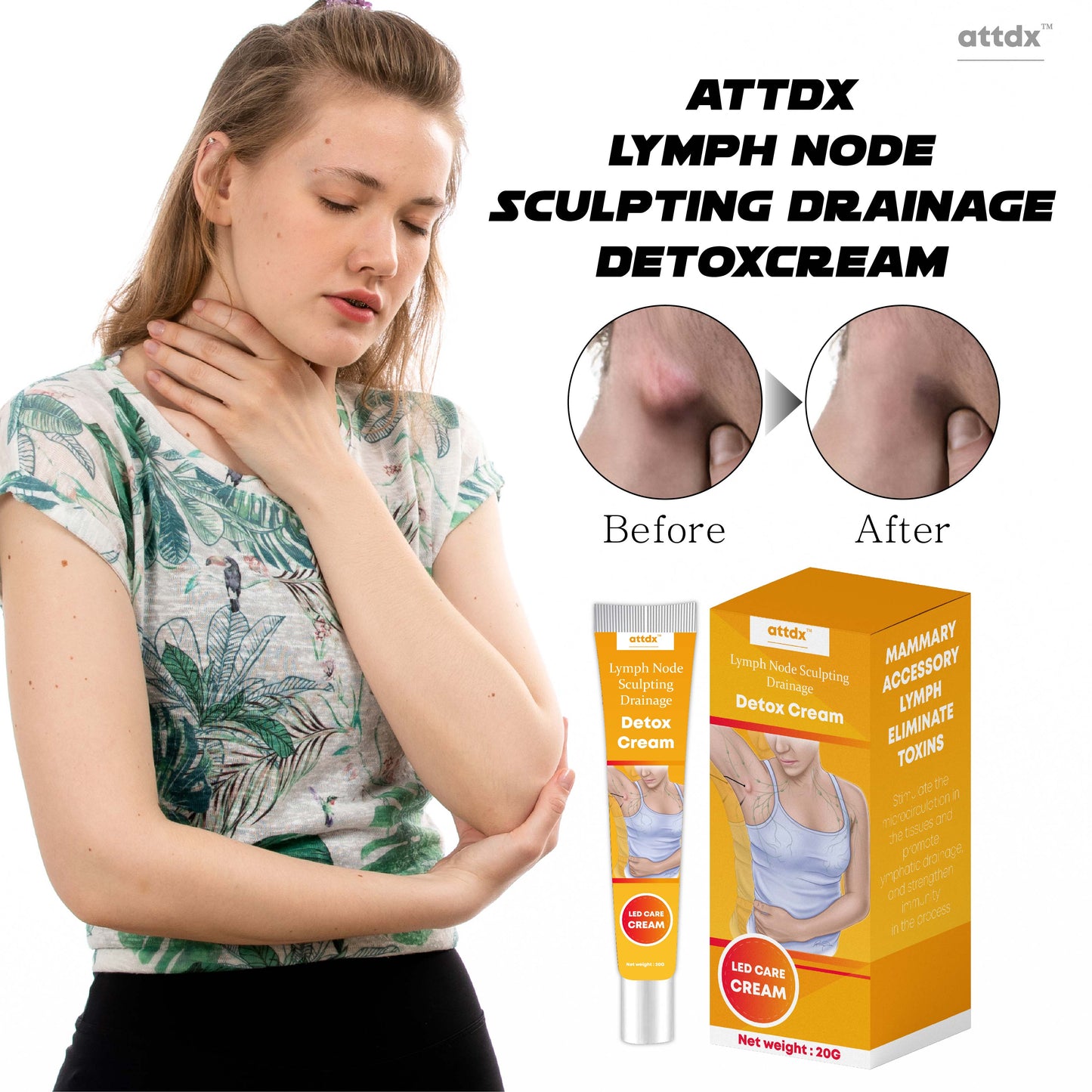 ATTDX LymphNode SculptingDrainage DetoxCream