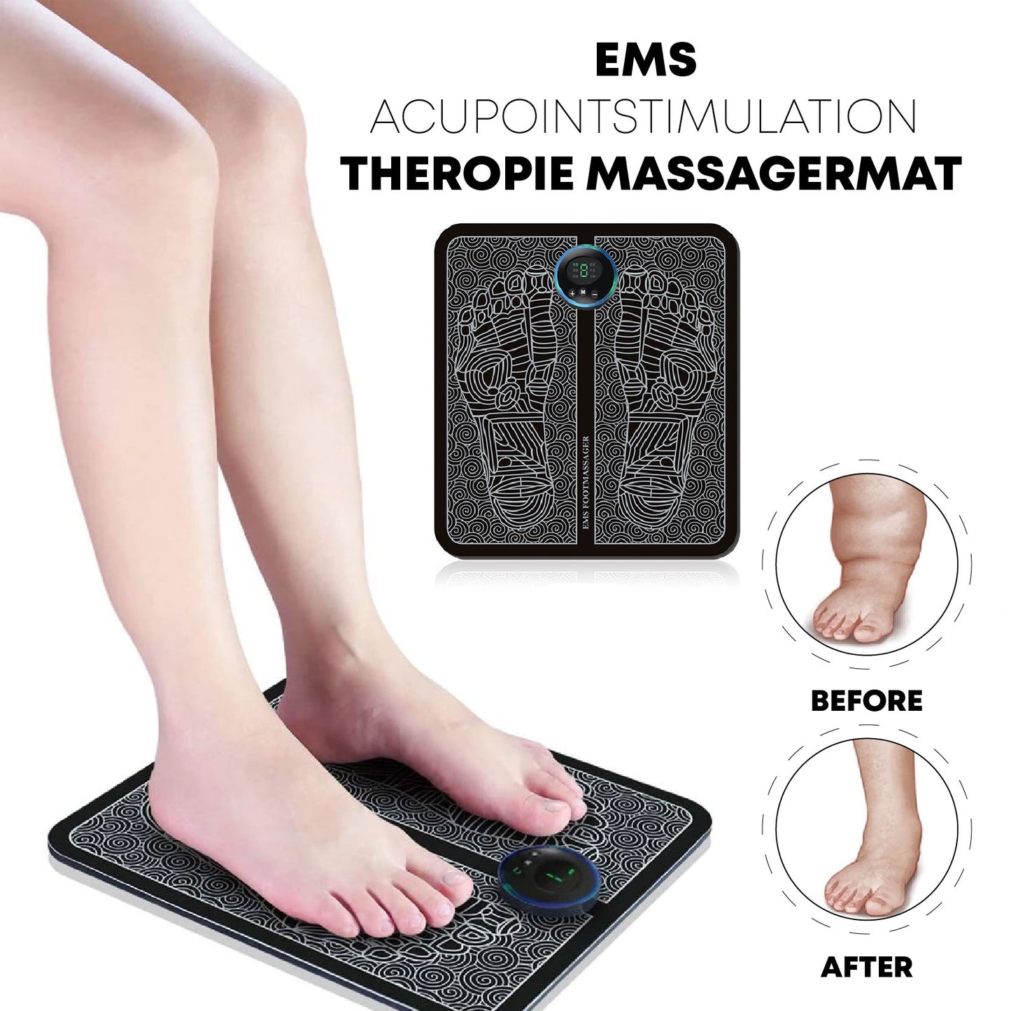 Acupoints Microcurrent StimulateTheropie MassageMat