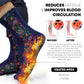 IONFit HeatingDetoxify Floral Socks