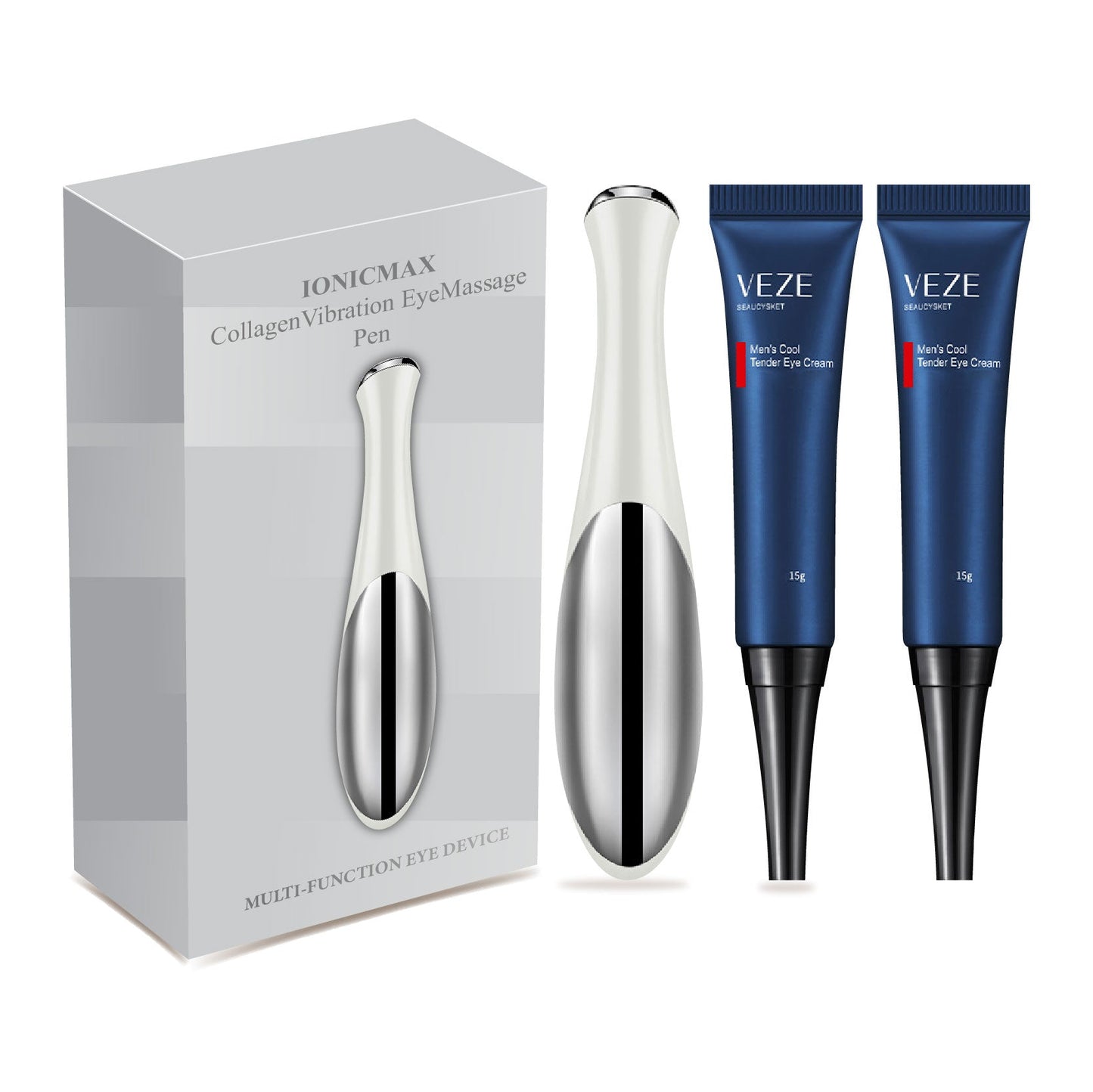 IONICMax CollagenVibration EyeMassage Pen