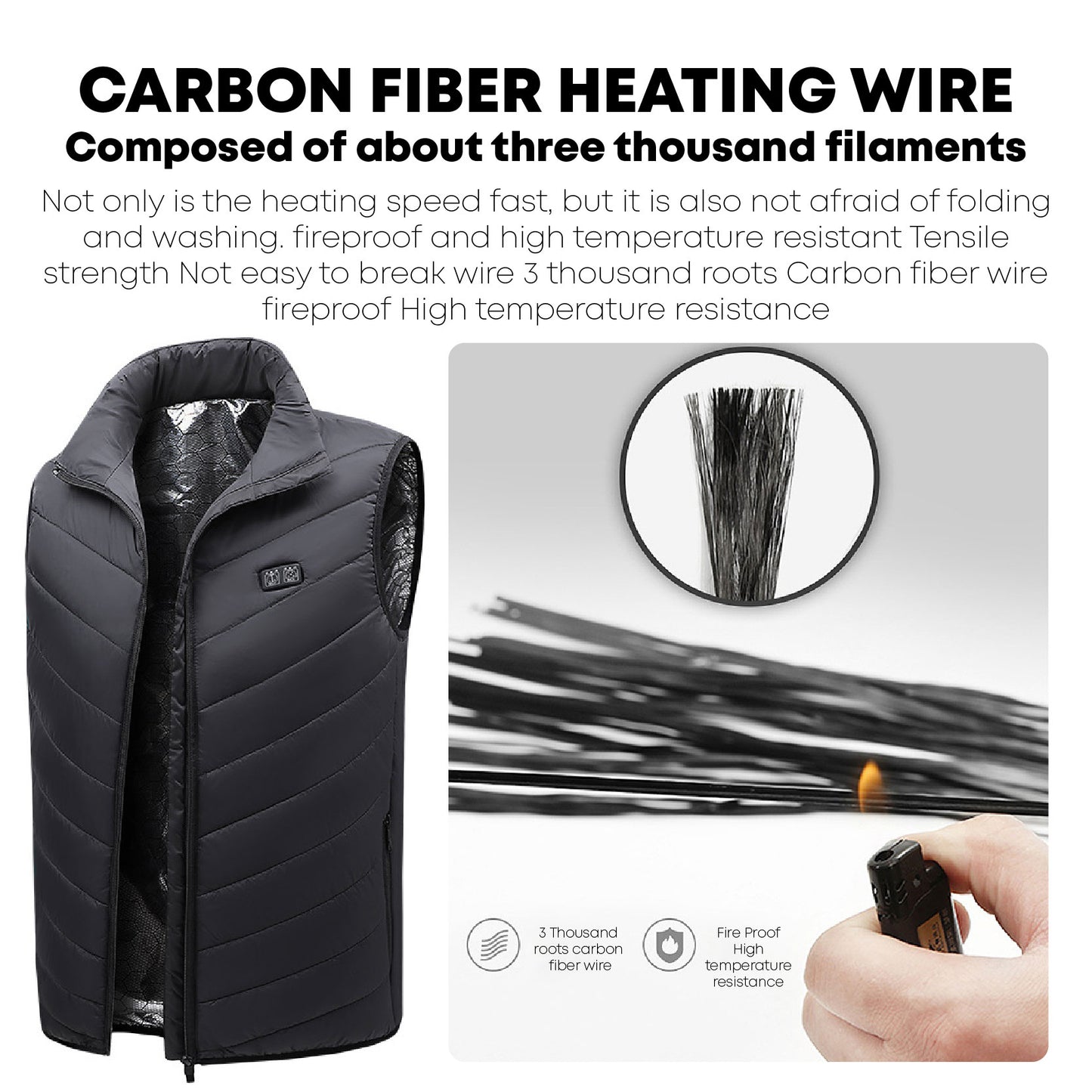 Innovative Electric Heated Vest