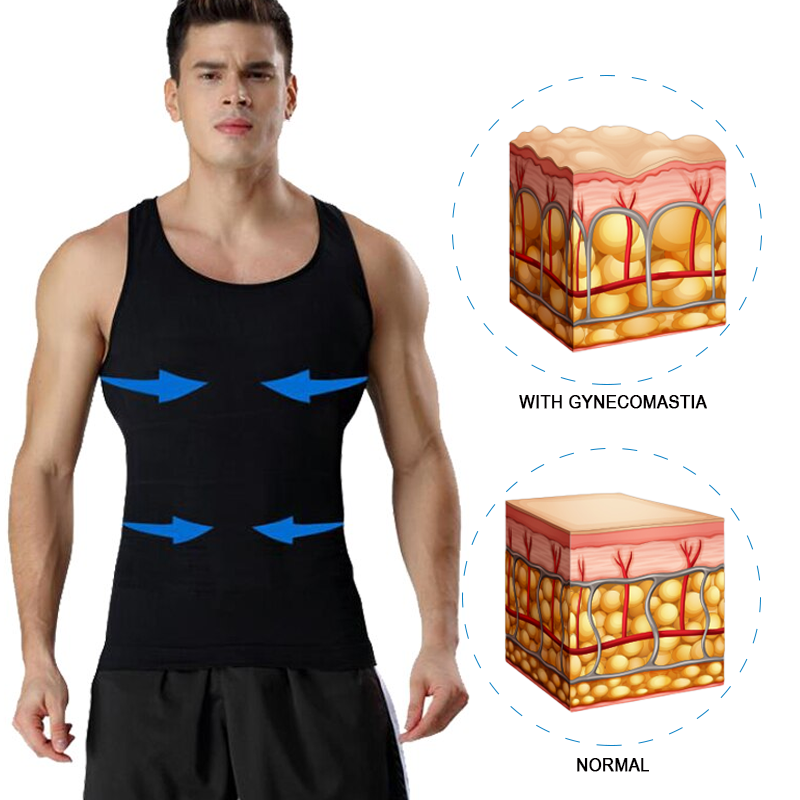 MenChest GynecomastiaCompression Tank Top