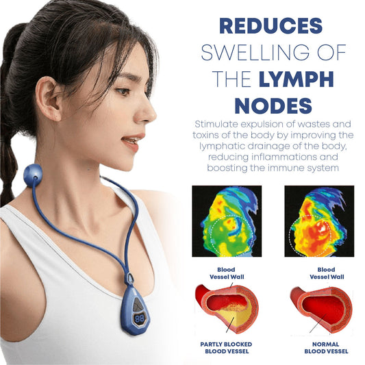 Microcurrent NeckAcupoints Lymphvity MassagerDevice