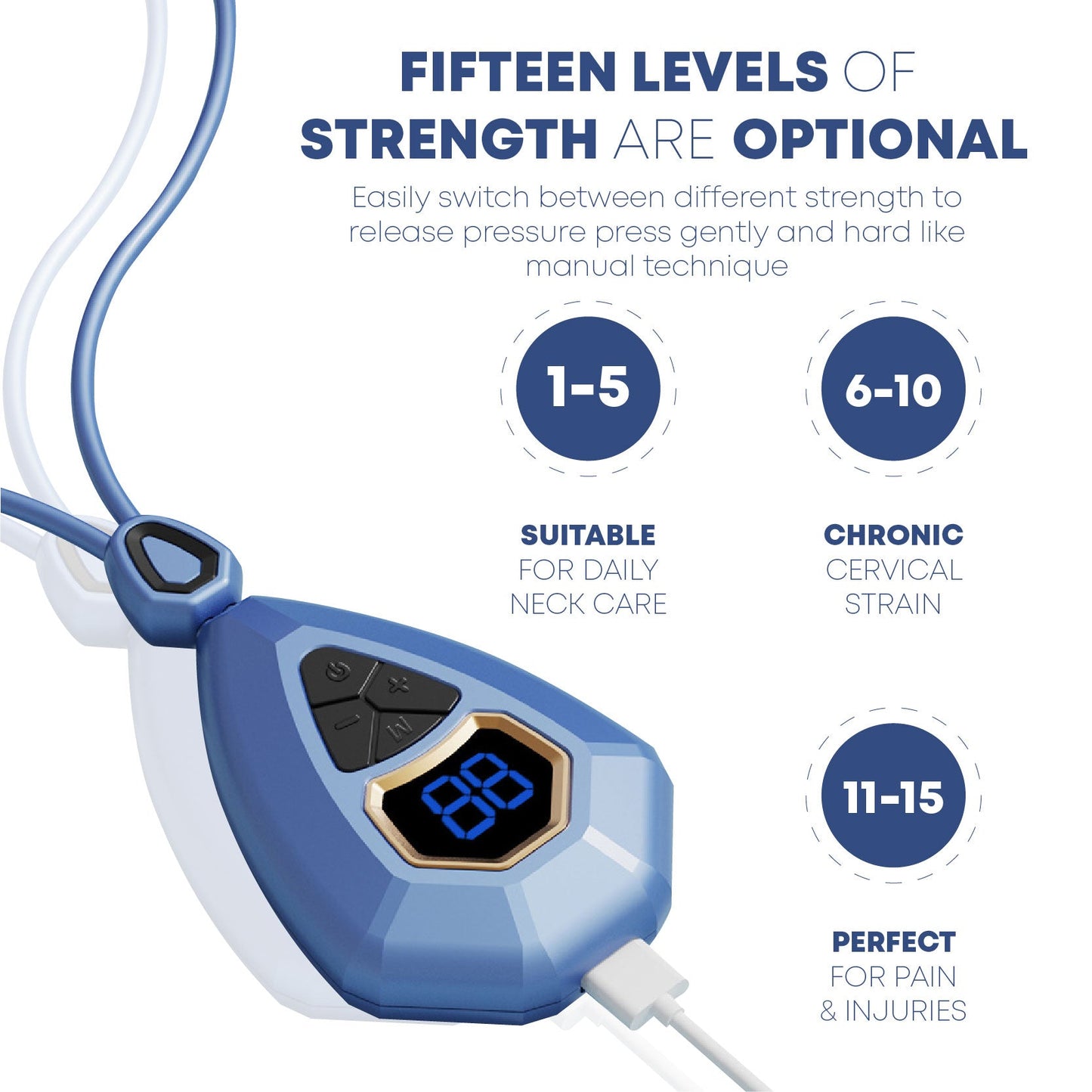 Microcurrent NeckAcupoints Lymphvity MassagerDevice