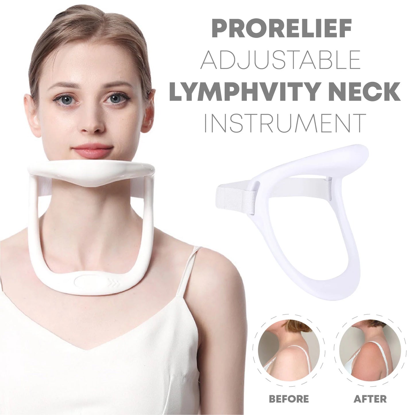 ProRelief Adjustable Lymphvity Neck Instrument