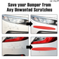 RICPIND Anti Collision Car Bumper SafetyShield Strip