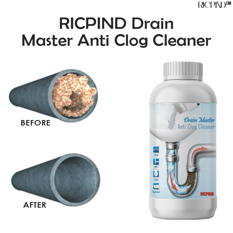 RICPIND Drain Master Anti Clog Cleaner