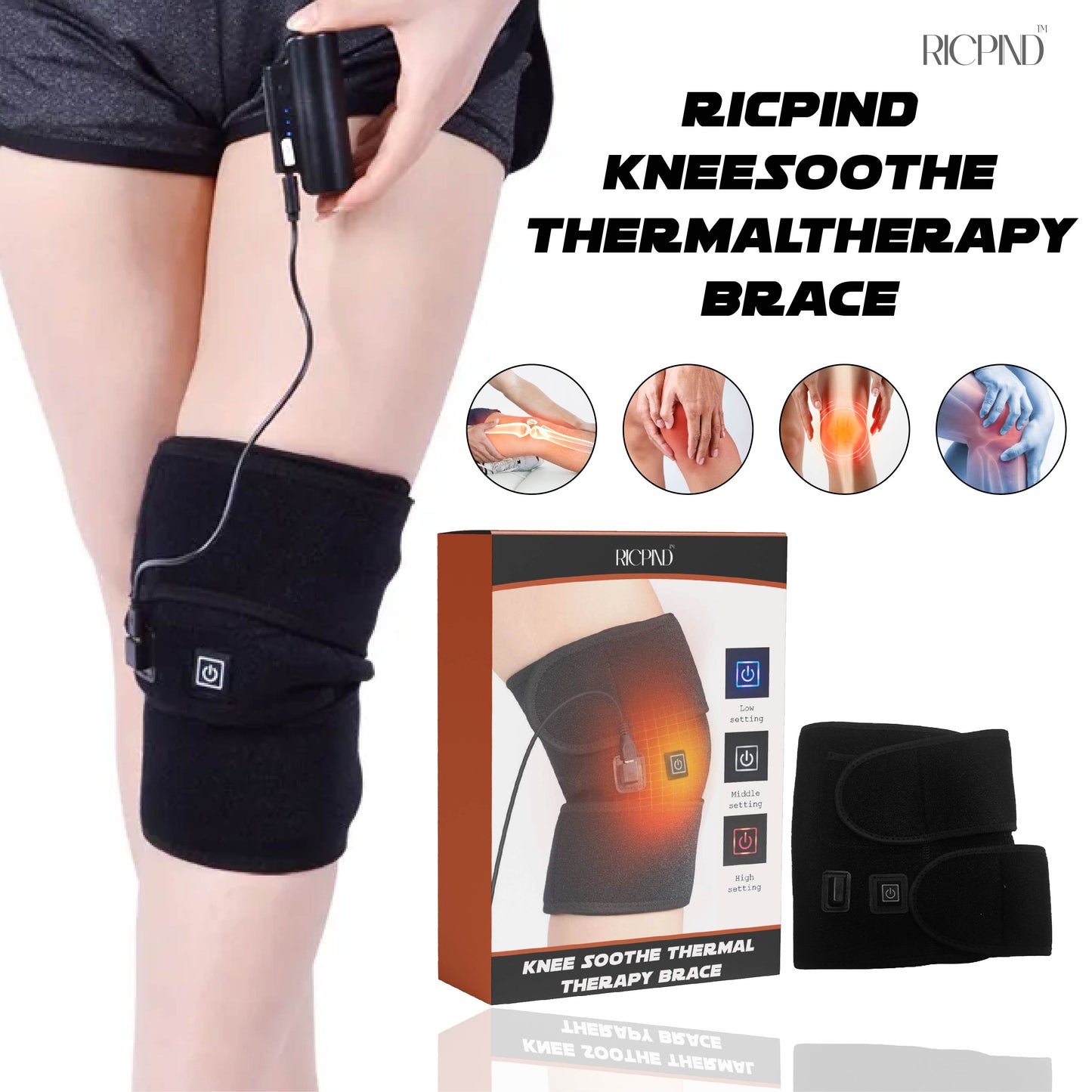 RICPIND KneeSoothe ThermalTherapy Brace
