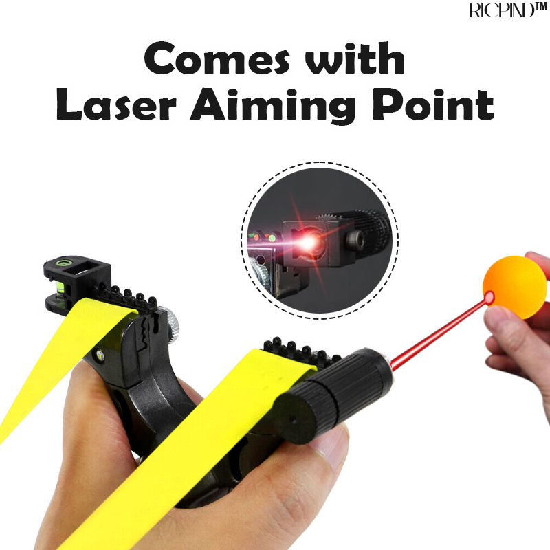 RICPIND Laser Aim Precision Powerful Slingshot