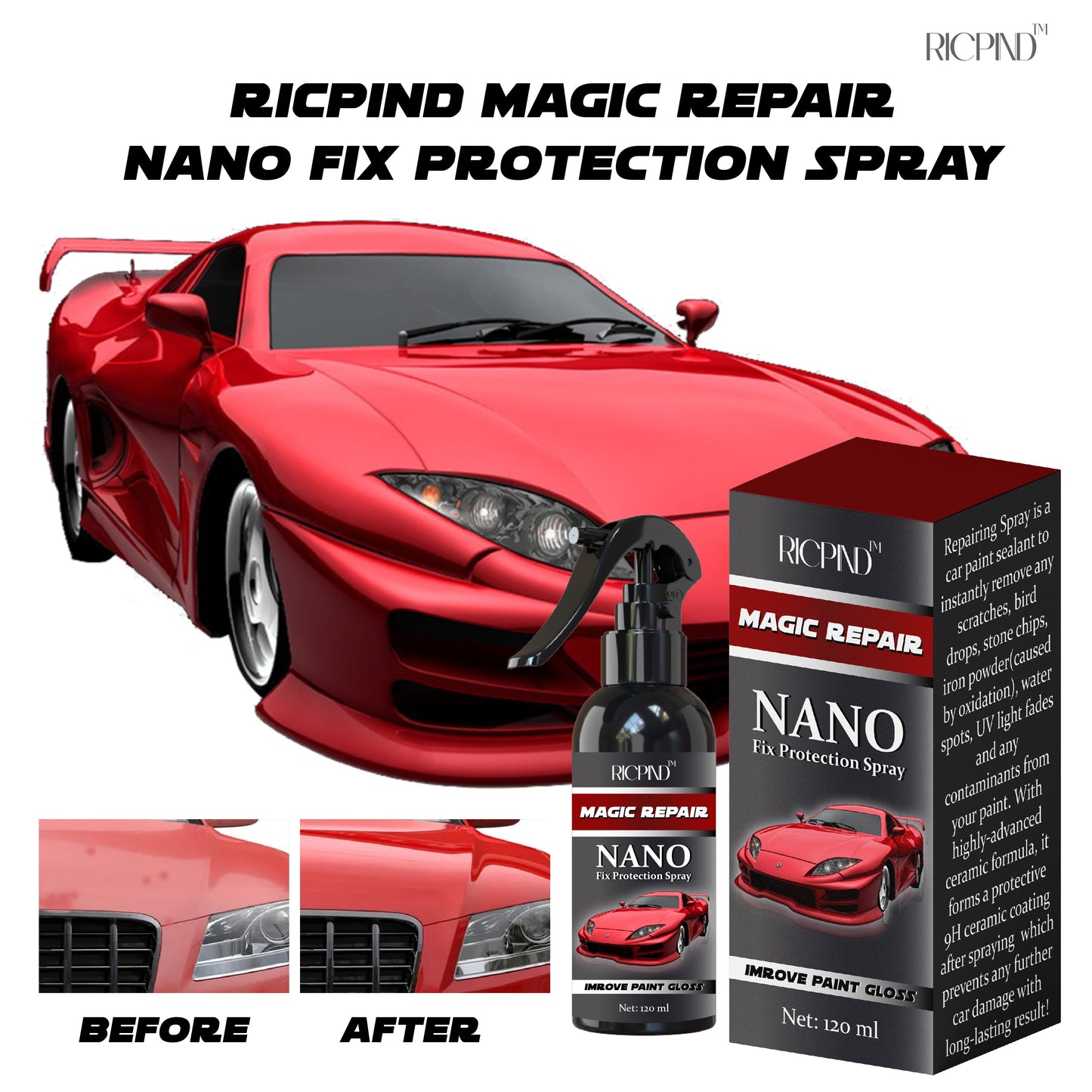 RICPIND Magic Repair Nano Fix Protection Spray