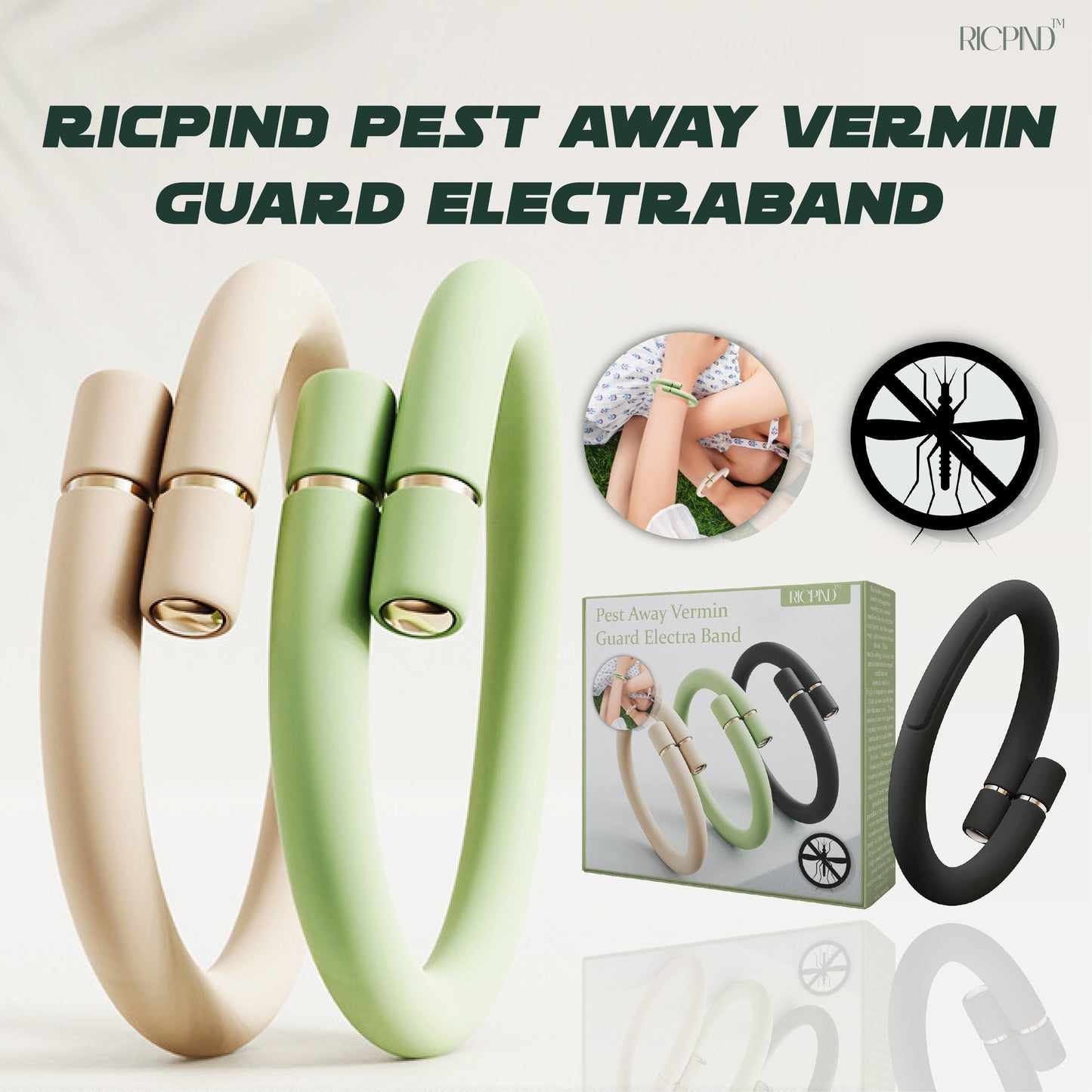 RICPIND Pest Away Vermin Guard ElectraBand