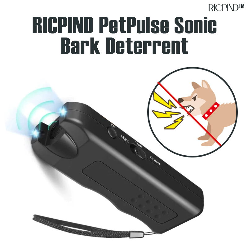 RICPIND PetPulse Sonic Bark Deterrent