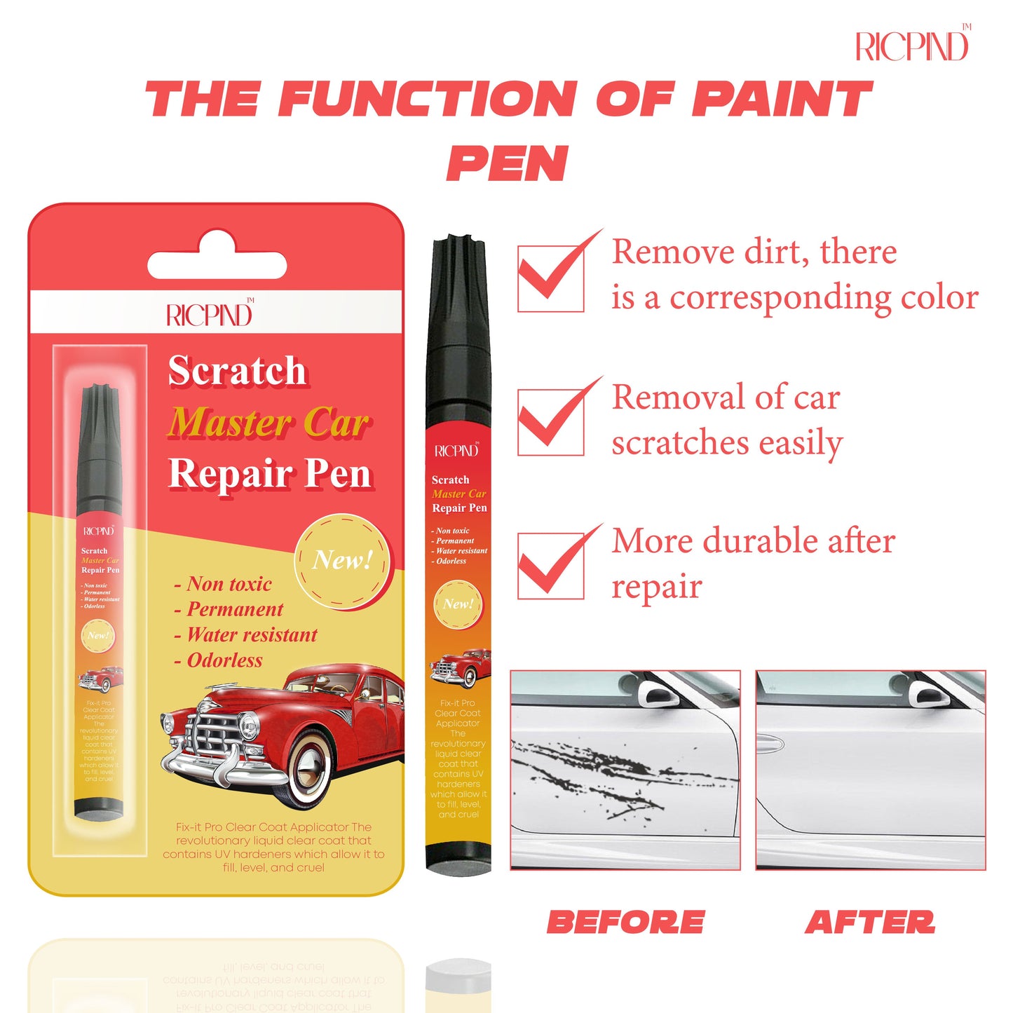 RICPIND ScratchMaster Car Repair Pen