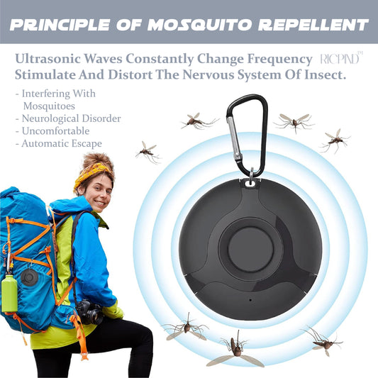 RICPIND Ultrasonic Pest Blocker Mini Guard Repellent