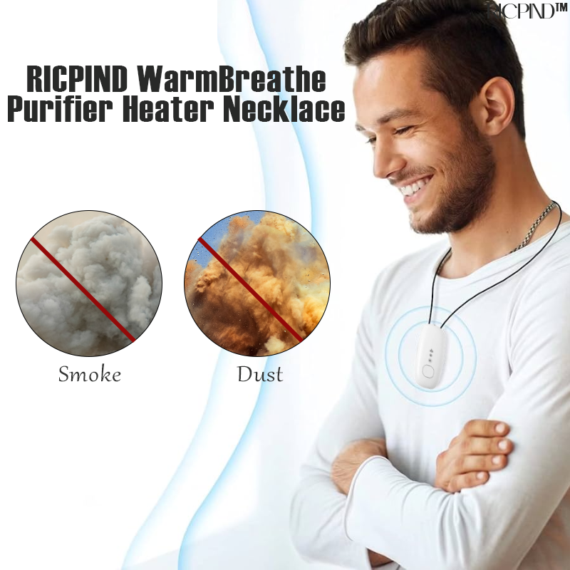 RICPIND WarmBreathe Purifier Heater Necklace