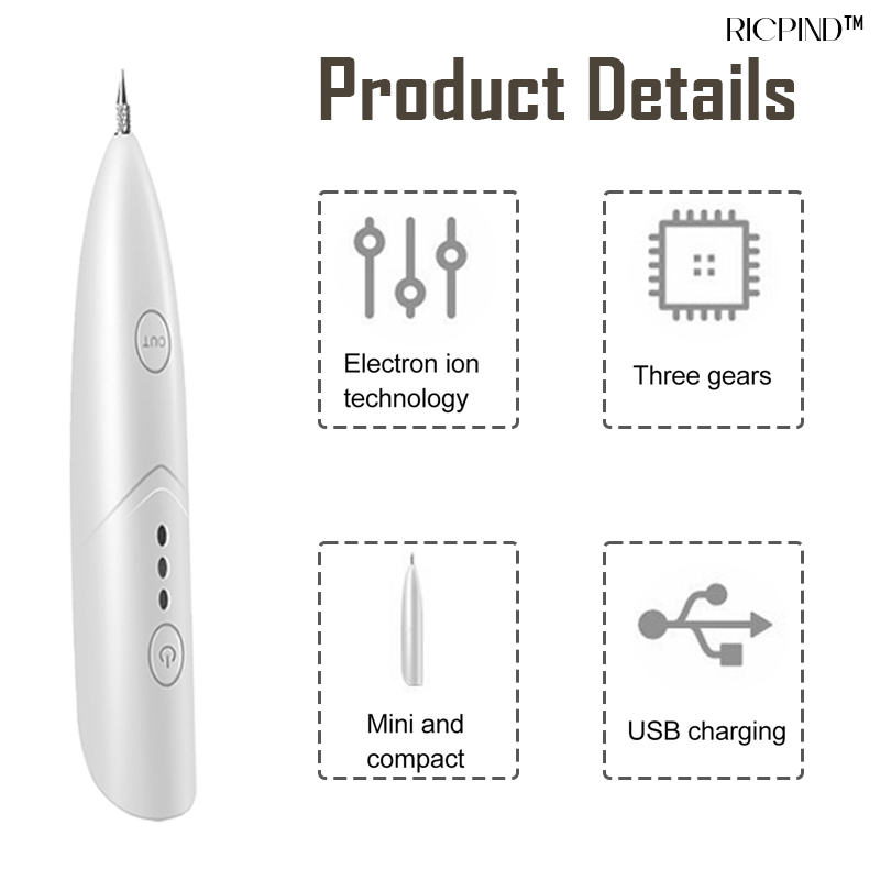 Ricpind Instant SpotRemoval Cosmetic Electric Pen