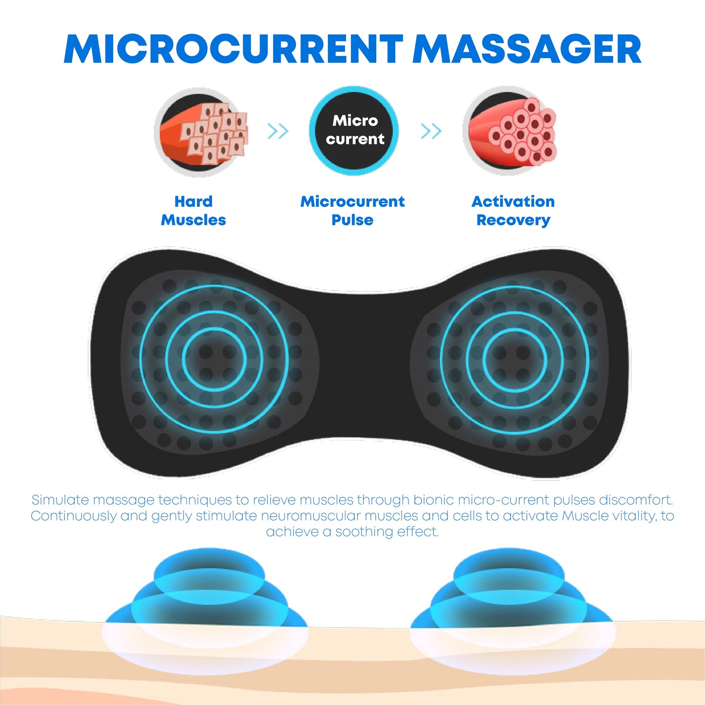 Ricpind Microcurrent SaggyReduction Massager