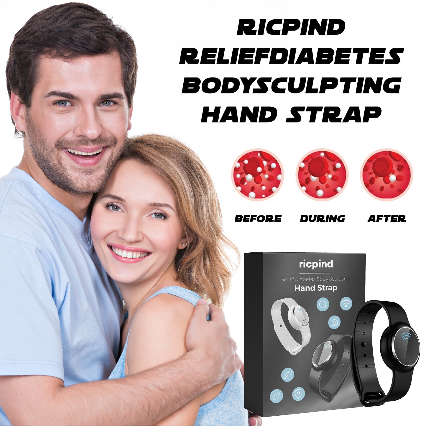Ricpind ReliefDiabetes BodySculpting Hand Strap