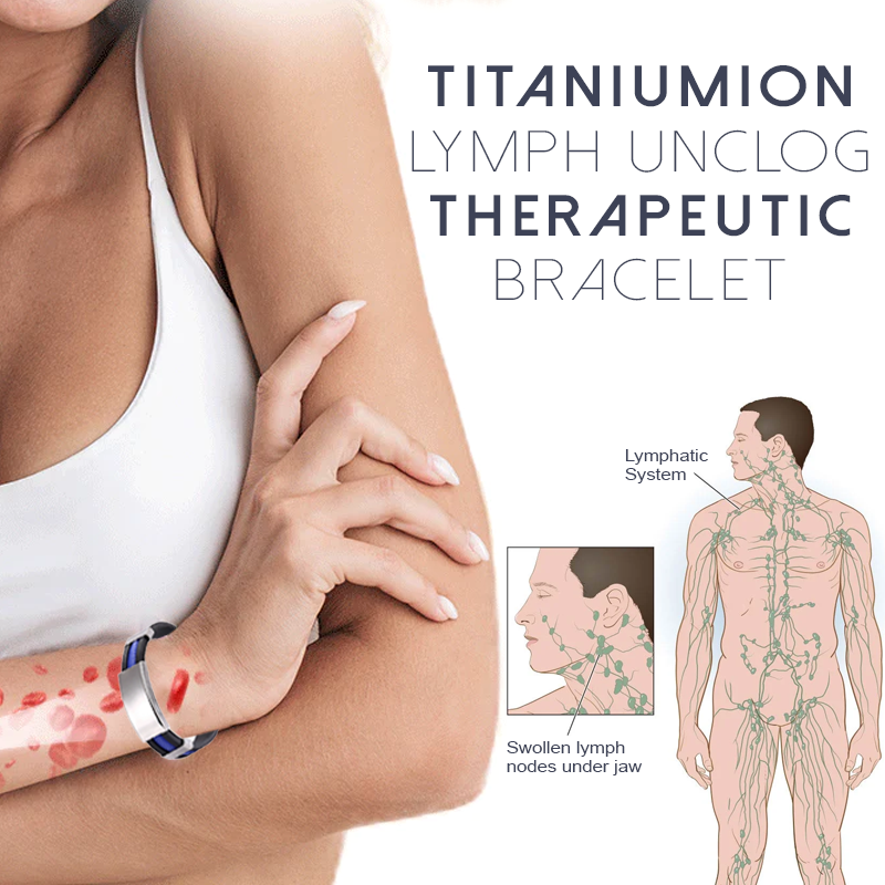 Ricpind TitaniumIon LymphUnclog TherapeuticBracelet