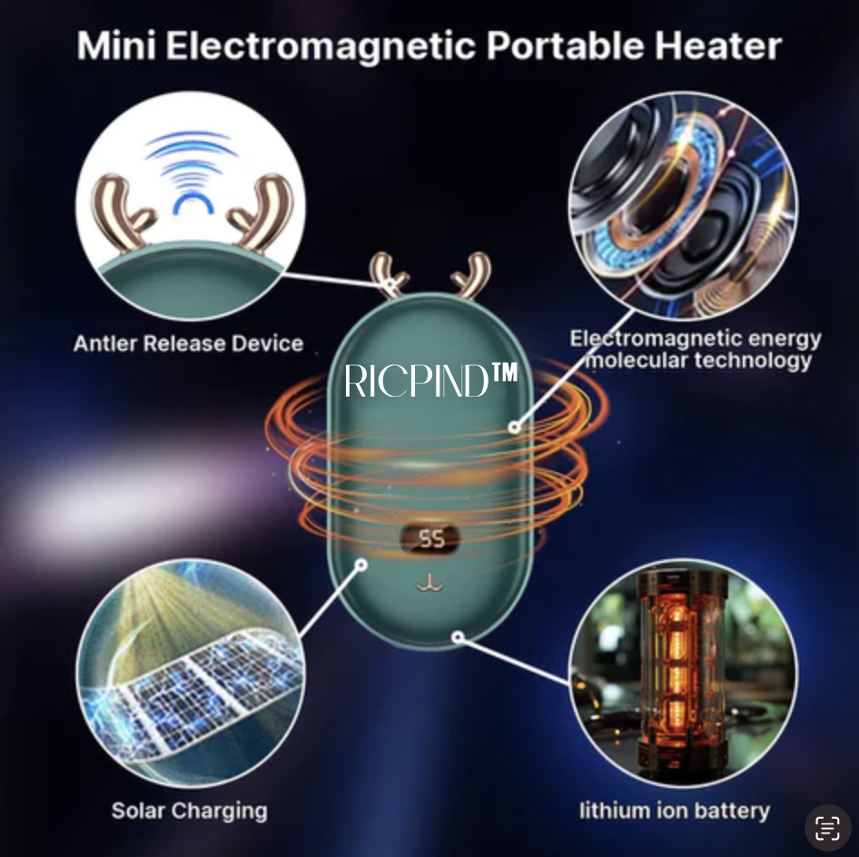 RICPIND Electromagnetic Pocket Mini Heater