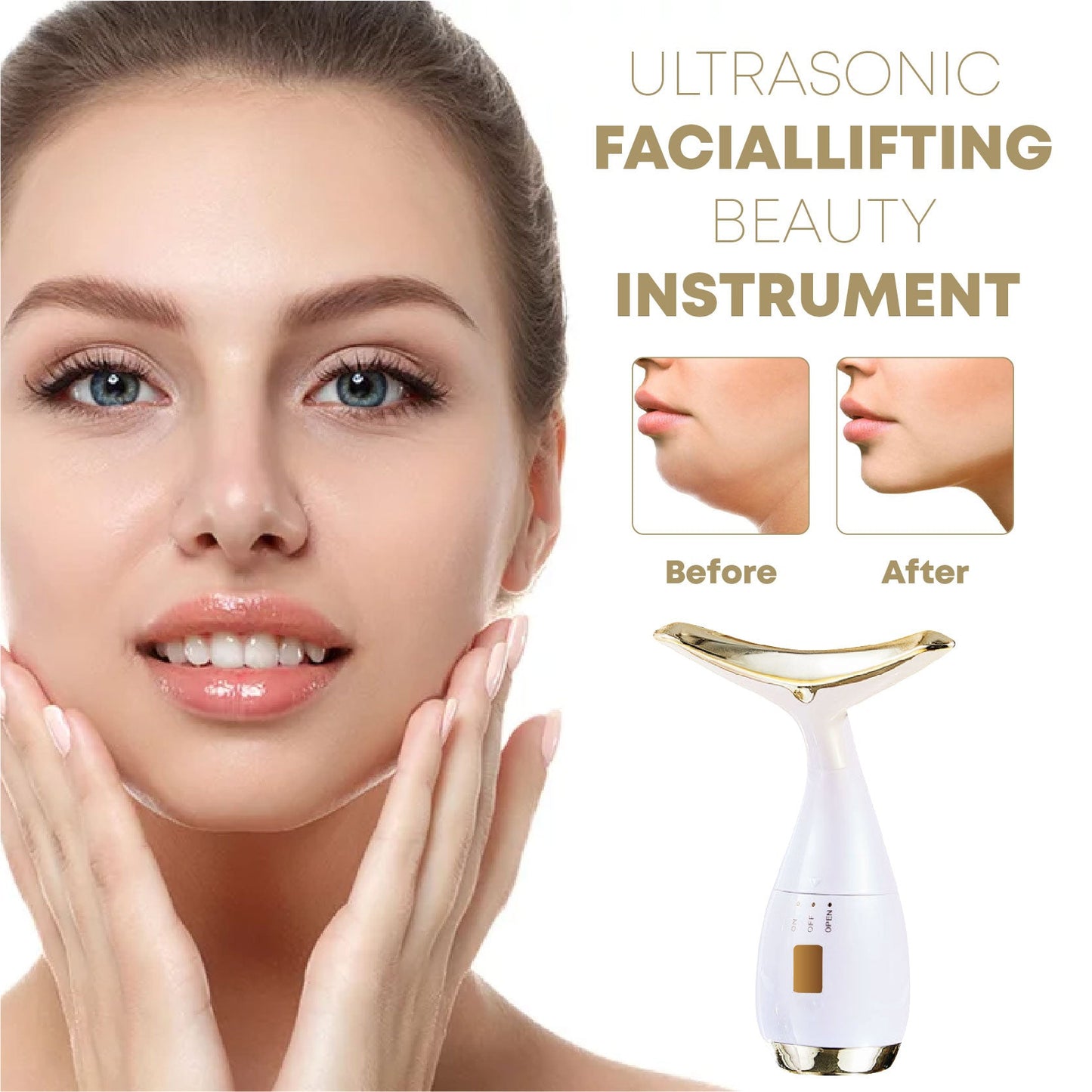 Ultrasonic FacialLifting Beauty Instrument 